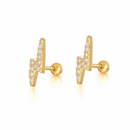 Zircon Pave Earrings - Tilly