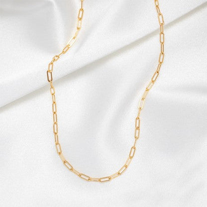 Elegant Paperclip Necklace - Jodie