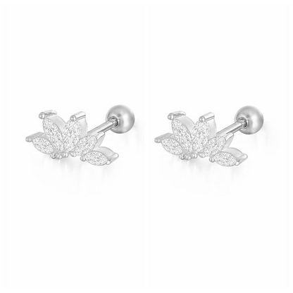 Zircon Pave Earrings - Tilly