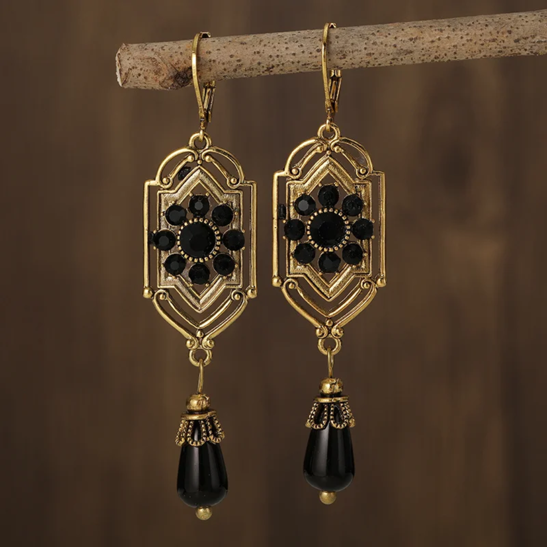 Vintage Glamorous Drop Earrings