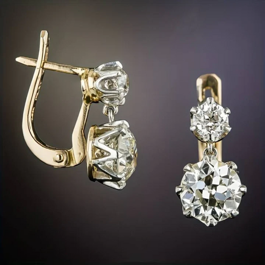 Women’s Vintage Zirconia Earrings