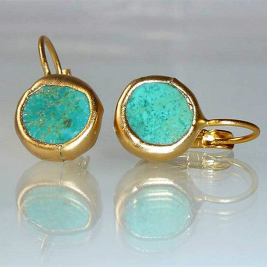 Elegant Vintage Turquoise Earrings