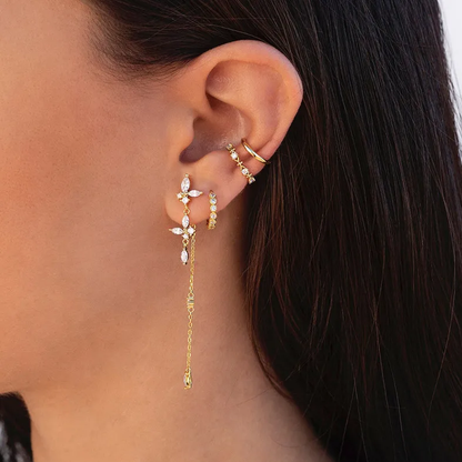 Elegant Chain Earrings - Astrid