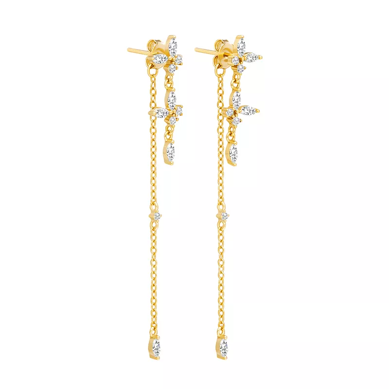 Elegant Chain Earrings - Astrid