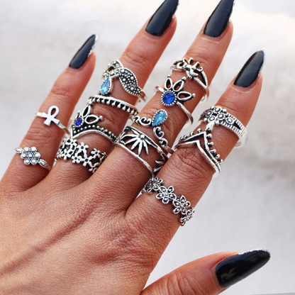 Premium Ring Set 12-Piece Collection