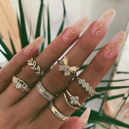 Premium Ring Set 12-Piece Collection