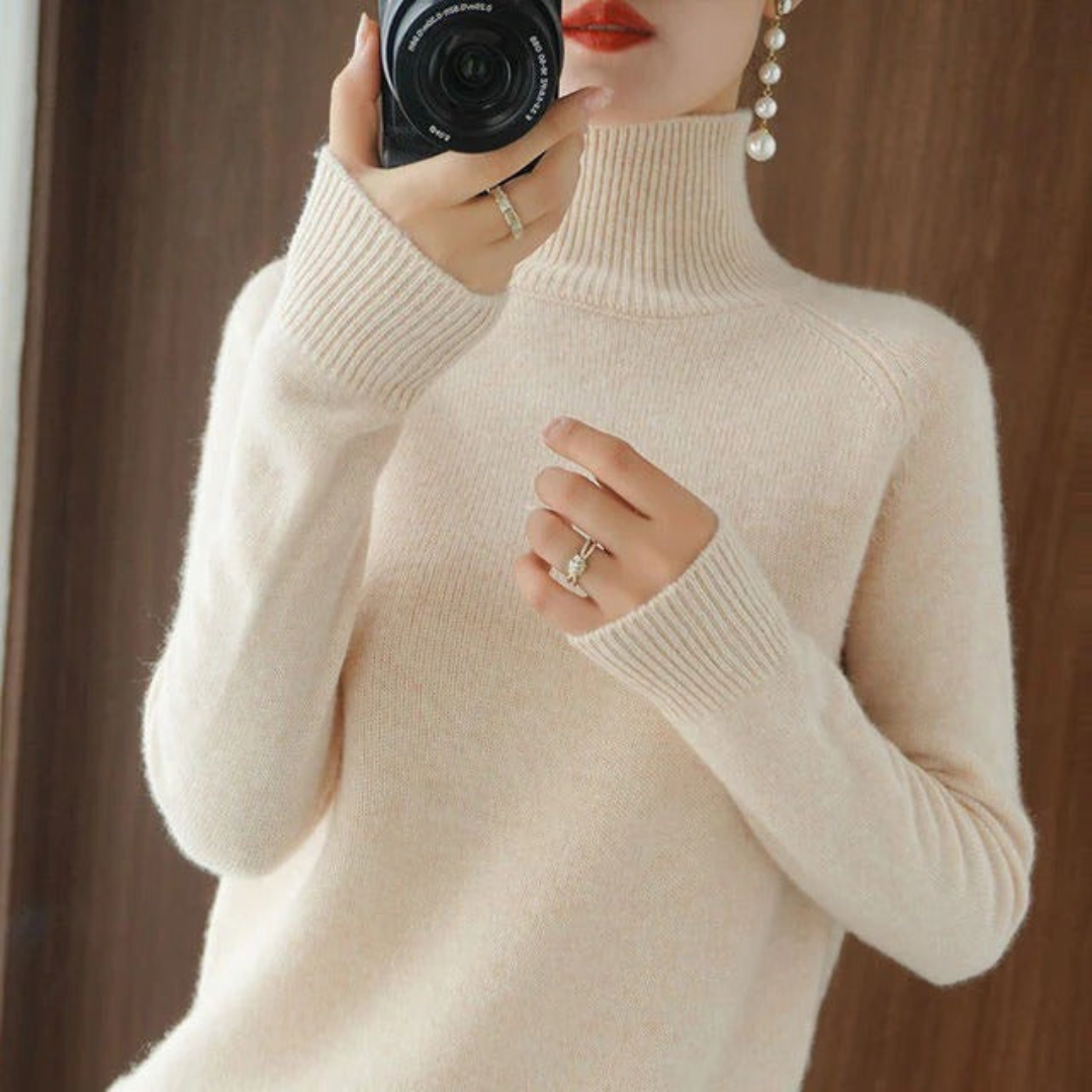 Esme | Women’s Turtleneck Sweater | Winter