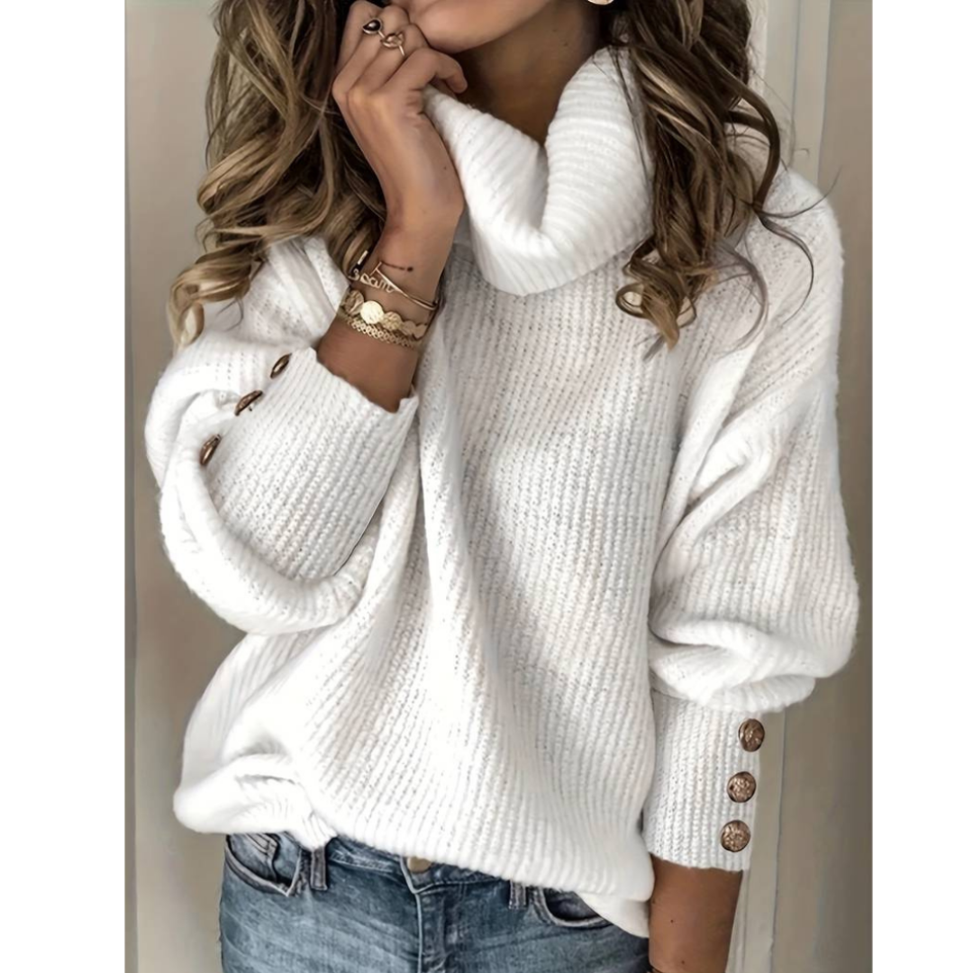 Emeline | Women’s Turtleneck Sweater | Warm & Cozy