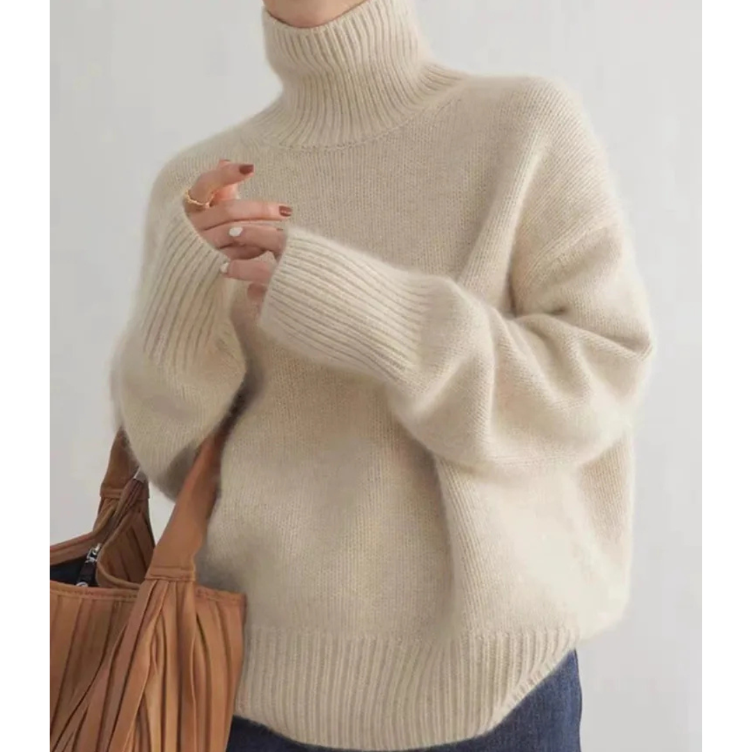 Alice | Women's Turtleneck Sweater | Cozy