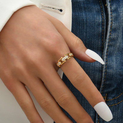 Elegant Gold Ring - Chloe