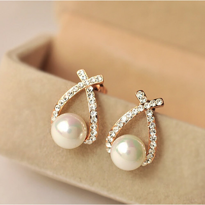 Lustrous Radiant Pearl Earrings