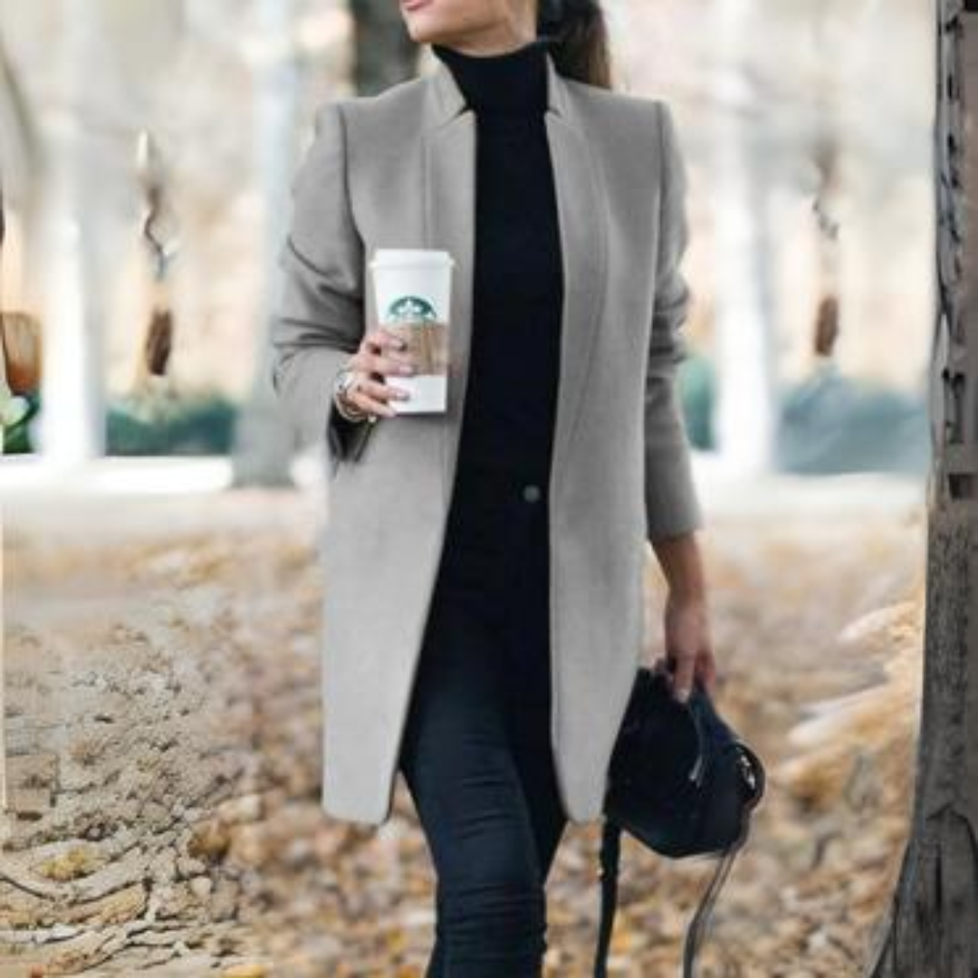 Charity | Women’s Stand-Up Collar Coat | Winter-Ready