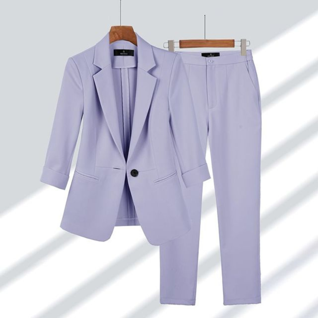 Ashlynn | Women’s Blazer and Trousers Set | Sophisticated Look