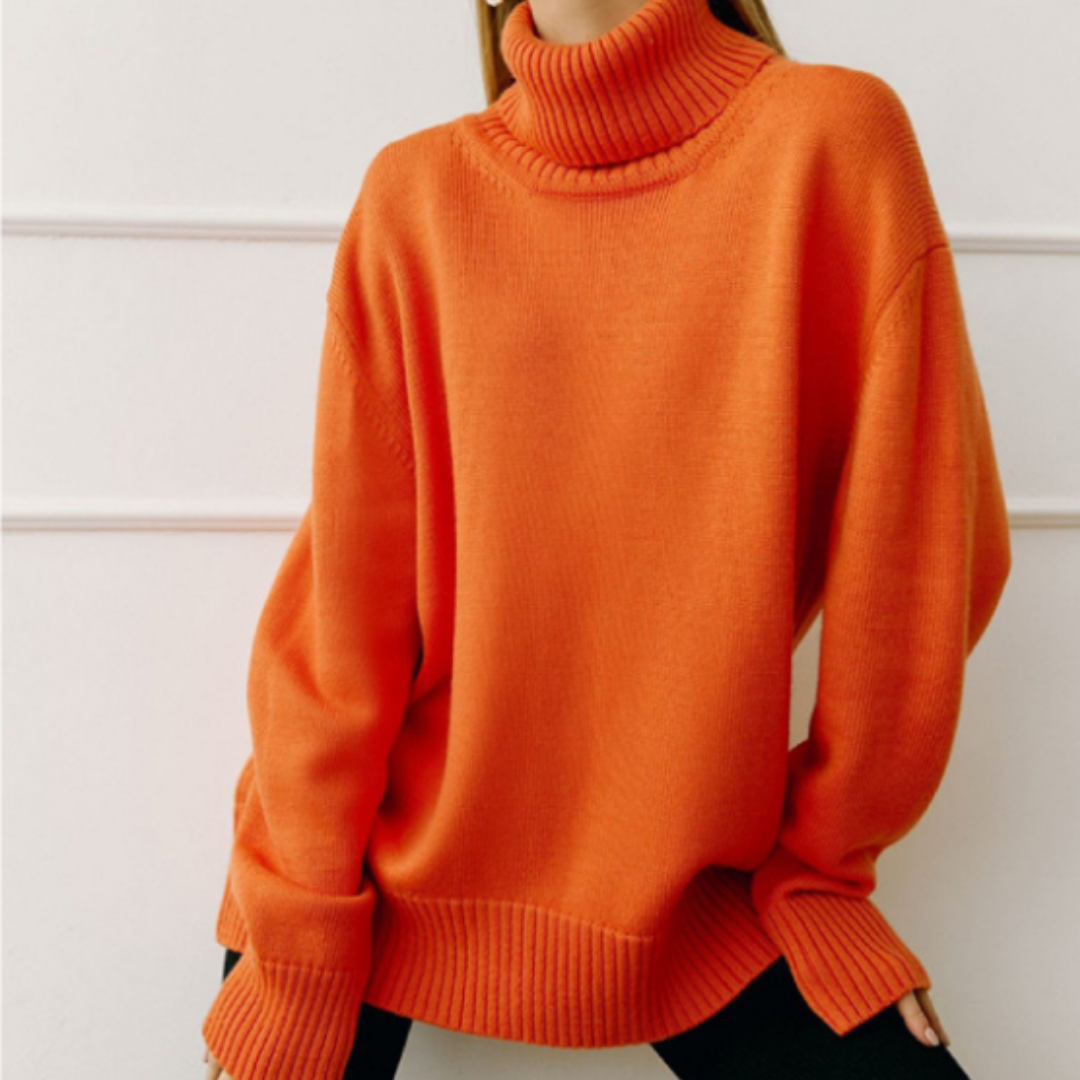 Elena | Women’s Elegant Turtleneck Sweater | Cozy & Chic