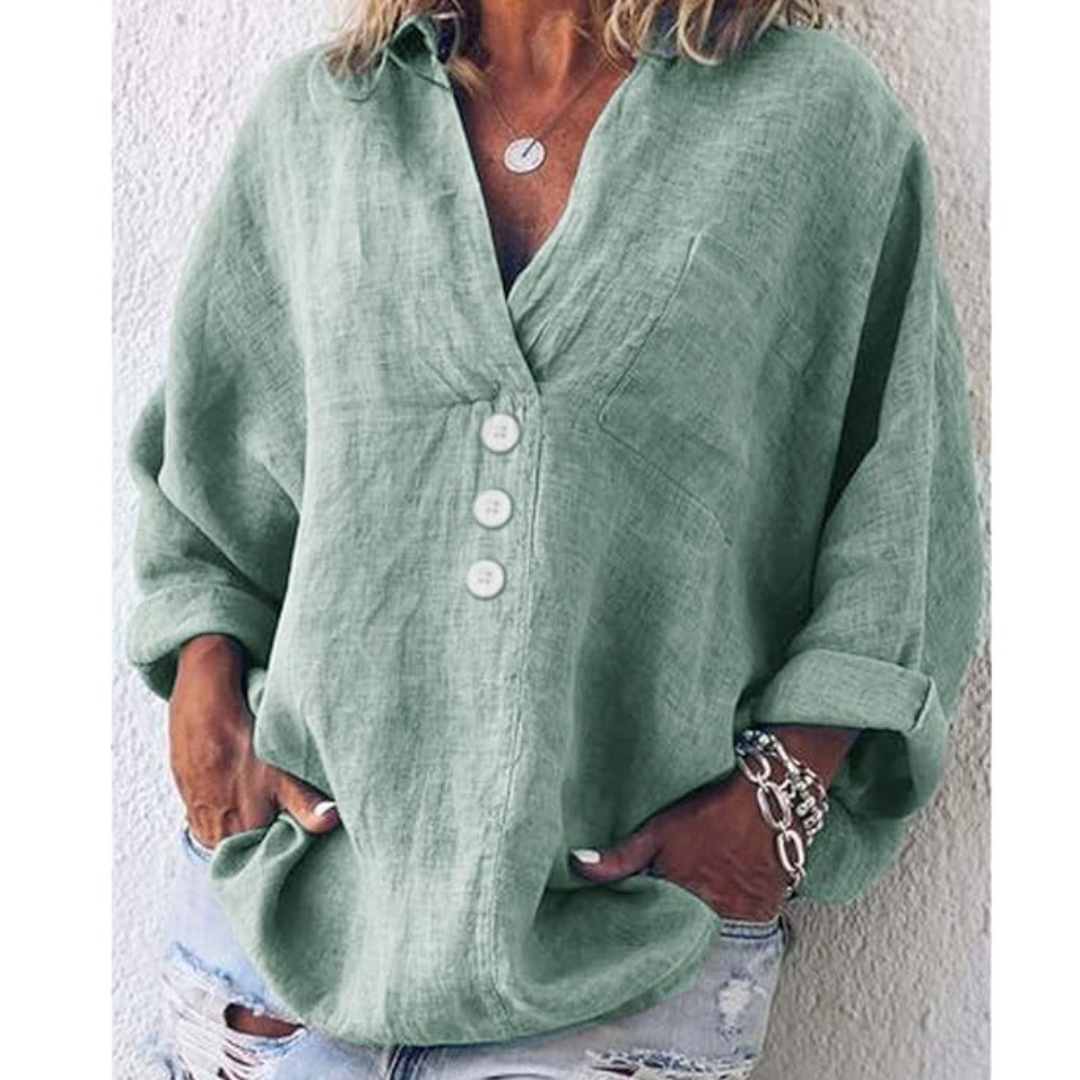 Elise | Women’s Ibiza-Style Blouse | Breezy & Chic