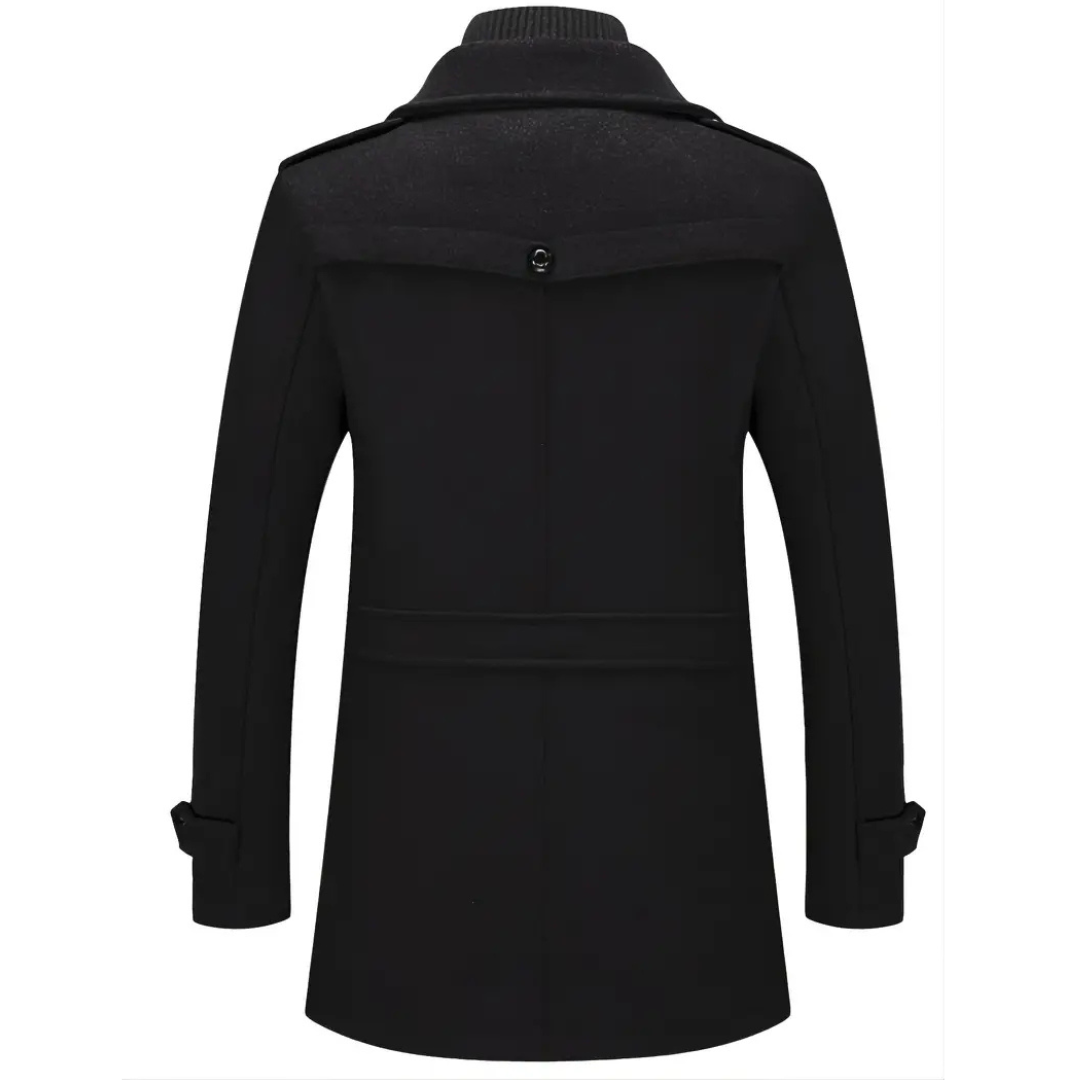 Dorothy | Men’s Double Collar Coat | Warm & Stylish