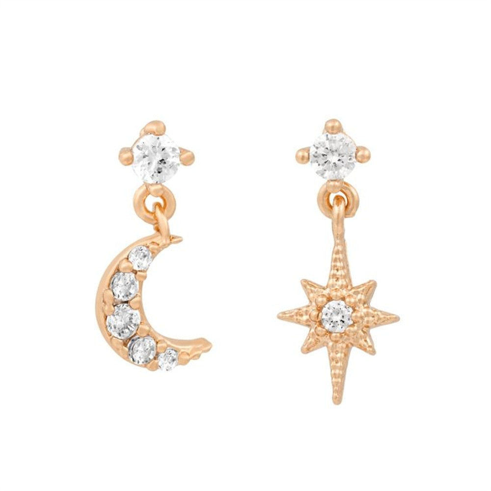 Starlight Hoop Earrings - Luna