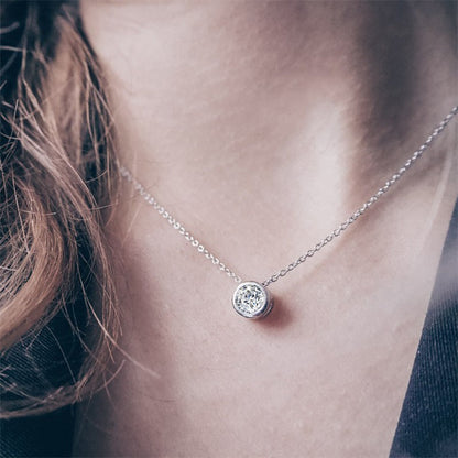 Birthstone Pendant Necklace - Eliza