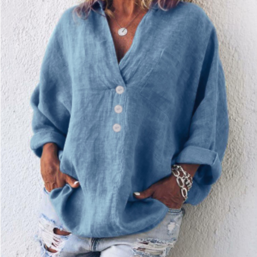 Elise | Women’s Ibiza-Style Blouse | Breezy & Chic