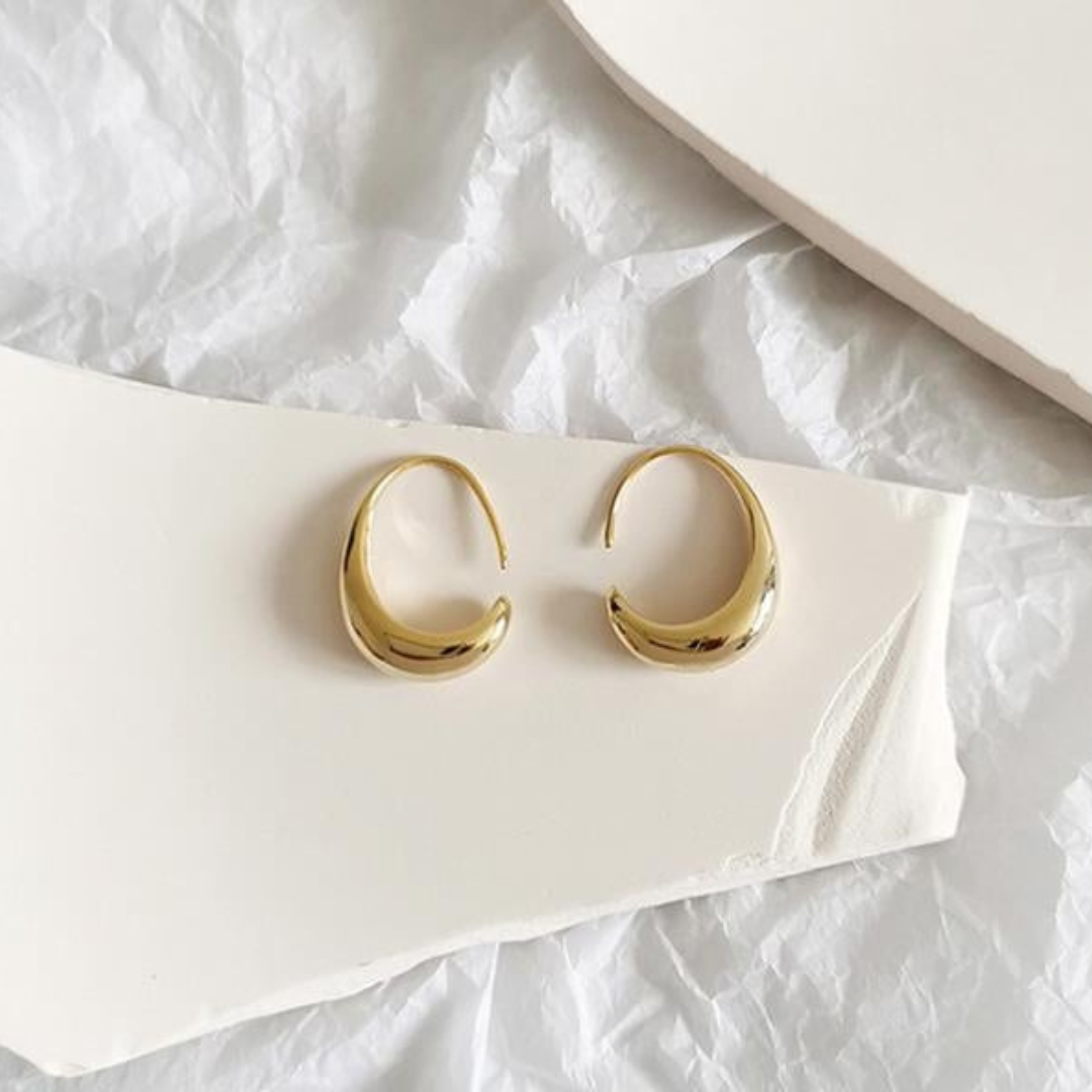 Elegant Crescent Earrings