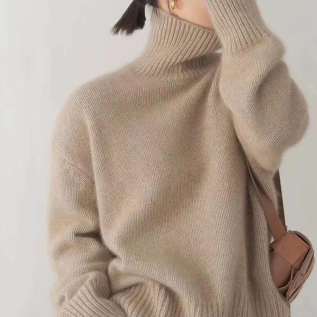 Alice | Women's Turtleneck Sweater | Cozy