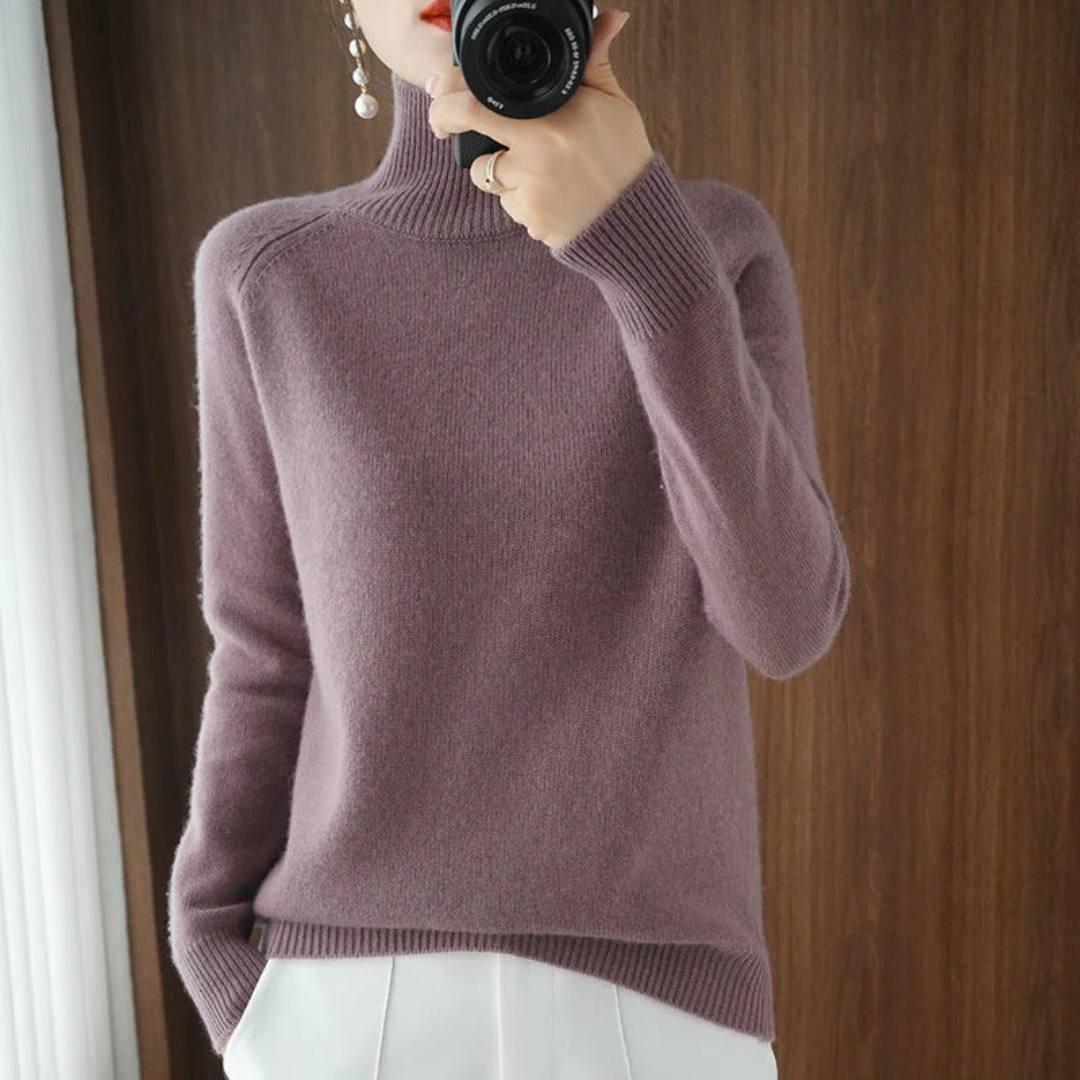 Esme | Women’s Turtleneck Sweater | Winter