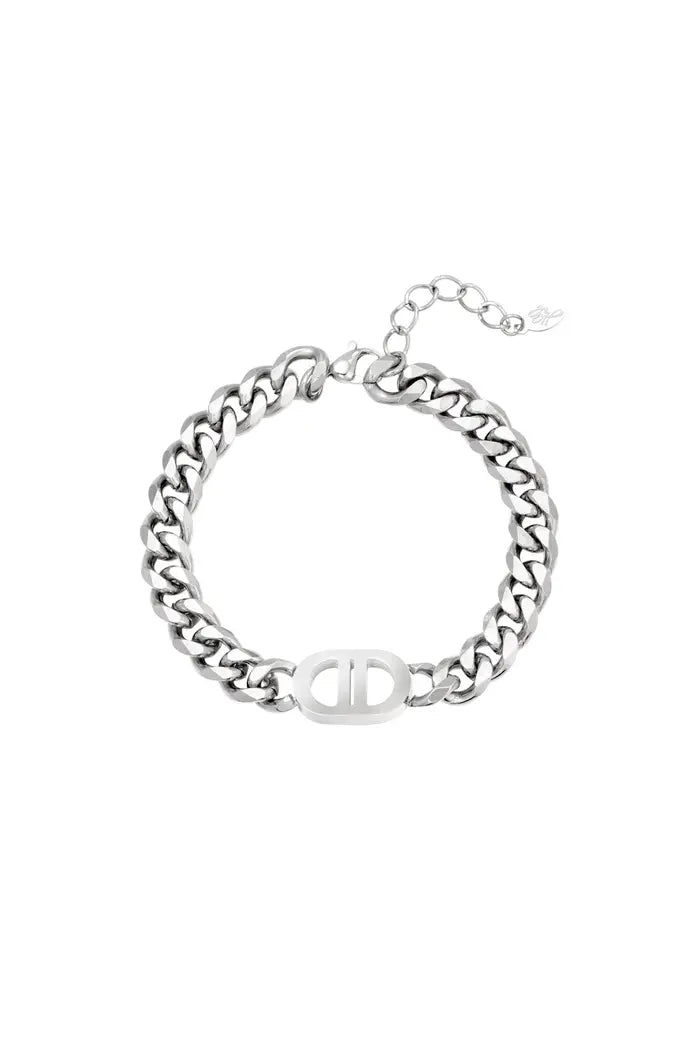 Elegant Cuban Chain Bracelet - Francesca