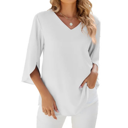 Danielle | Women’s Elegant Blouse | V-Neck