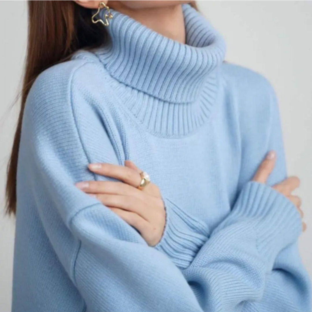 Elena | Women’s Elegant Turtleneck Sweater | Cozy & Chic