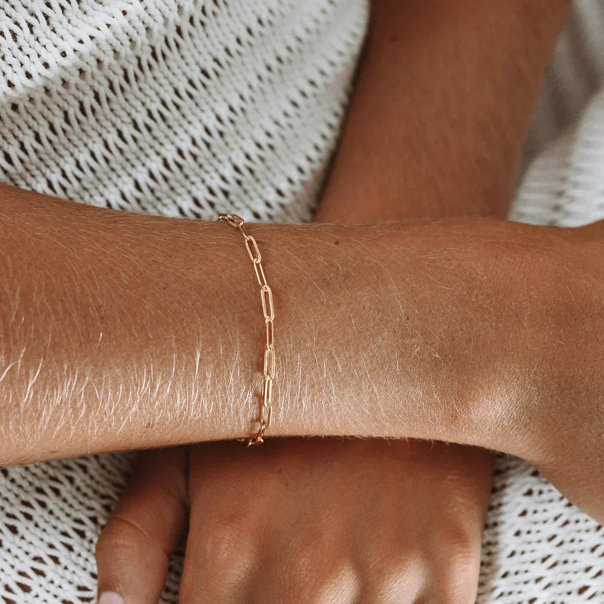 Elegant Paperclip Bracelet - Tahlia