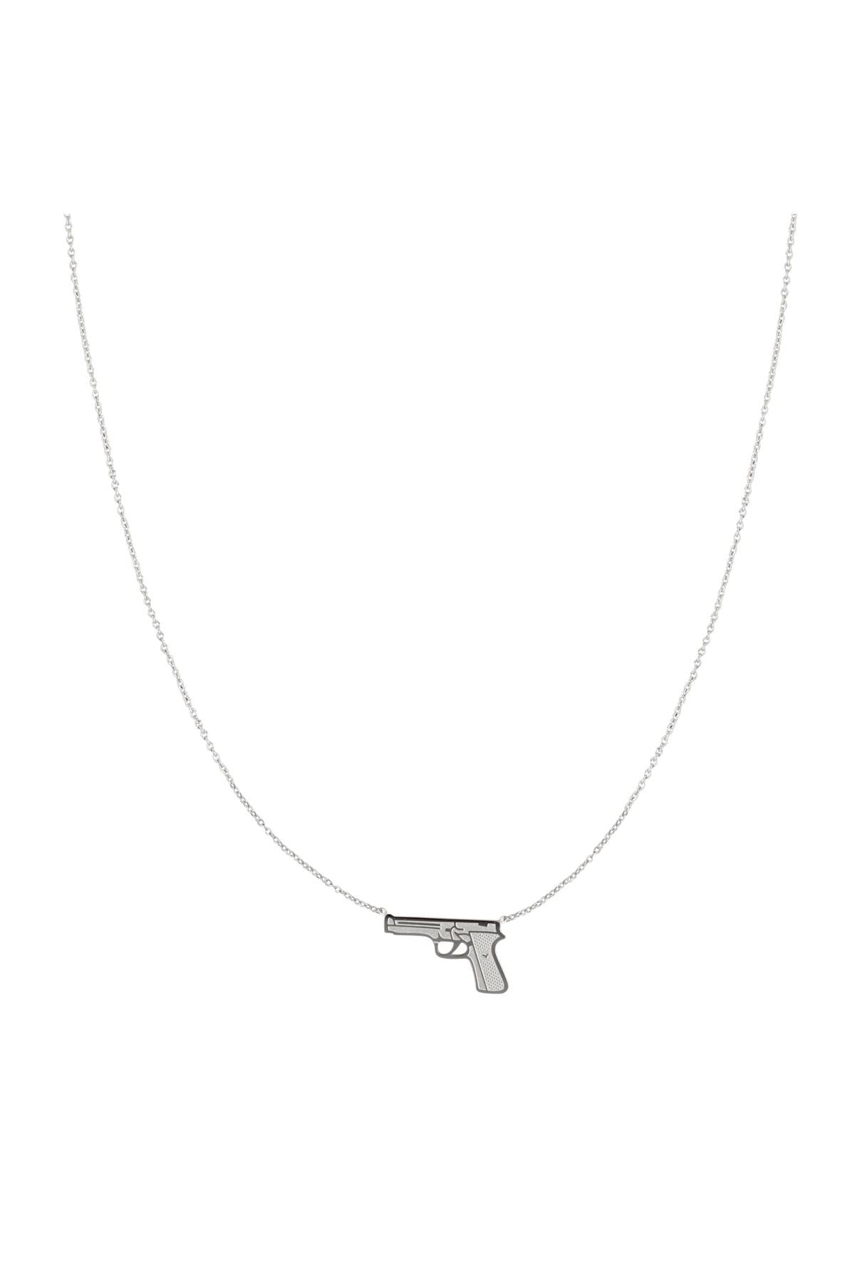 Pistol Pendant Necklace - Soleil