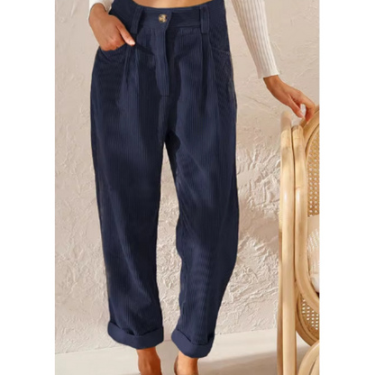 Clementine | Women’s Stylish Corduroy Trousers | Soft