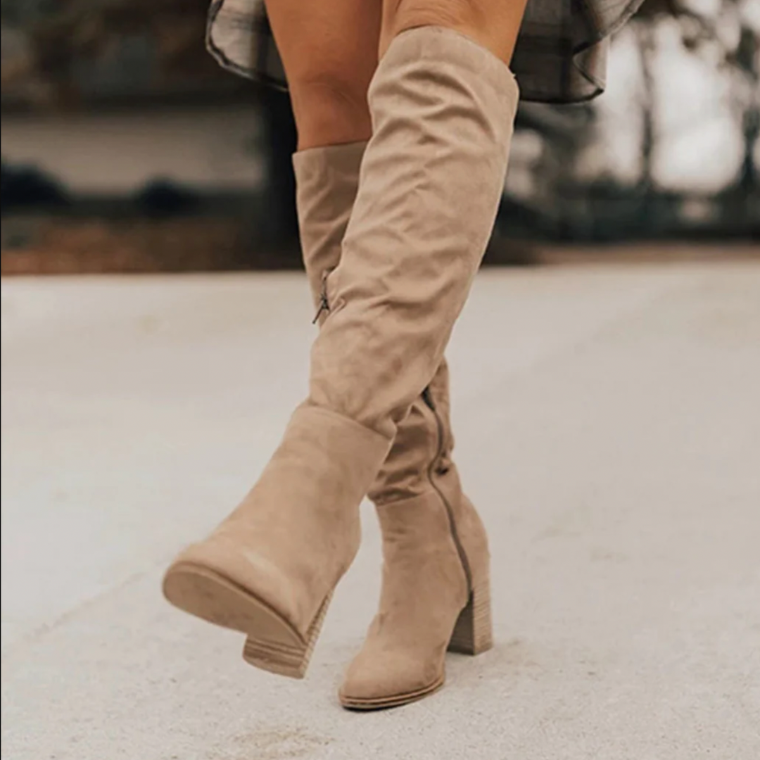 Annabelle | Women’s Zipper Boots | Winter-Ready