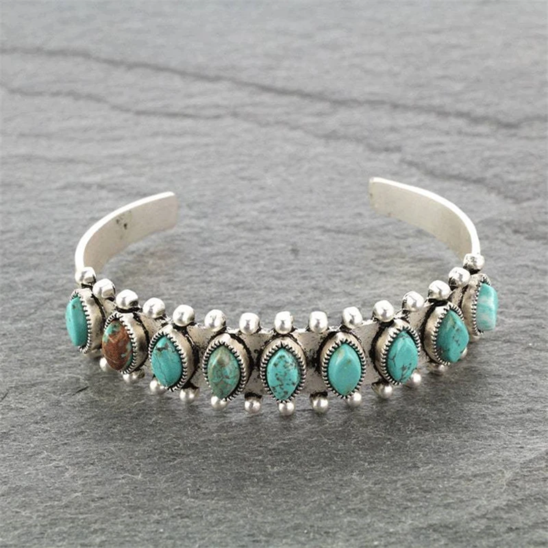 Timeless Turquoise Stone Bracelet