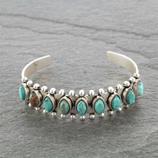 Timeless Turquoise Stone Bracelet