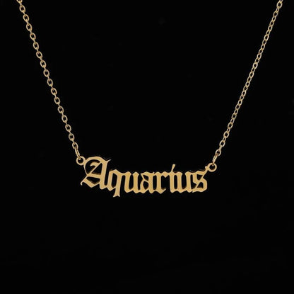 Zodiac Necklace - Alia