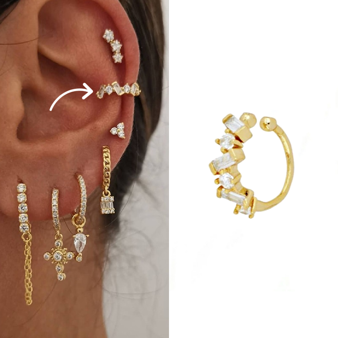 Elegant Hoop Earrings Set - Eden