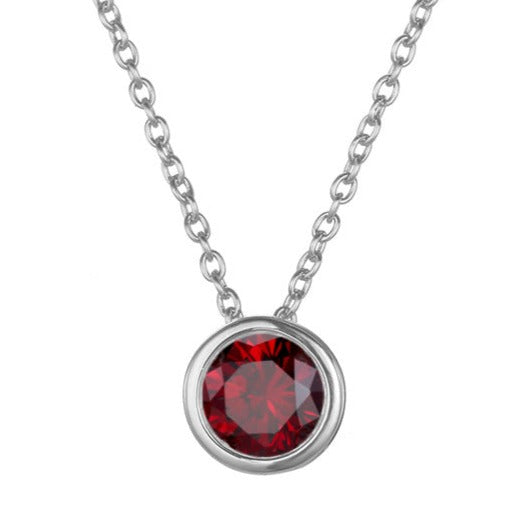 Birthstone Pendant Necklace - Eliza