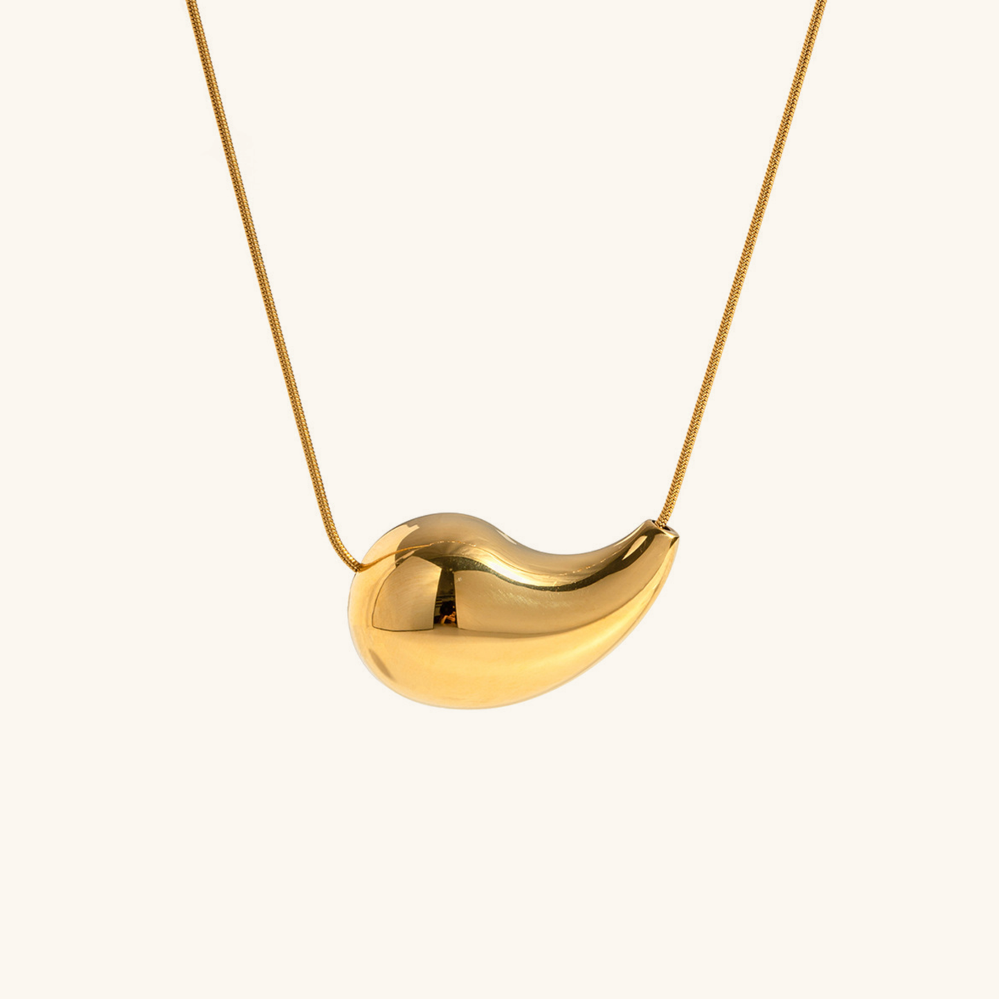 Drop-Shaped Necklace - Taylor