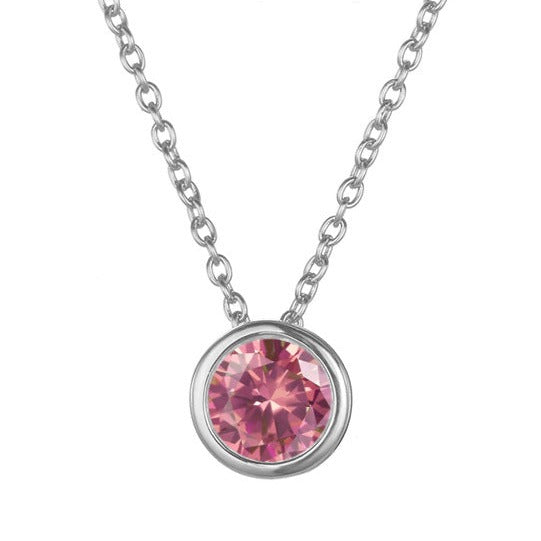 Birthstone Pendant Necklace - Eliza