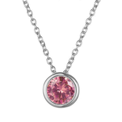 Birthstone Pendant Necklace - Eliza