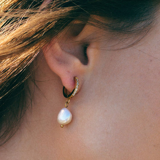 Freshwater Pearl Earrings - Ophelia