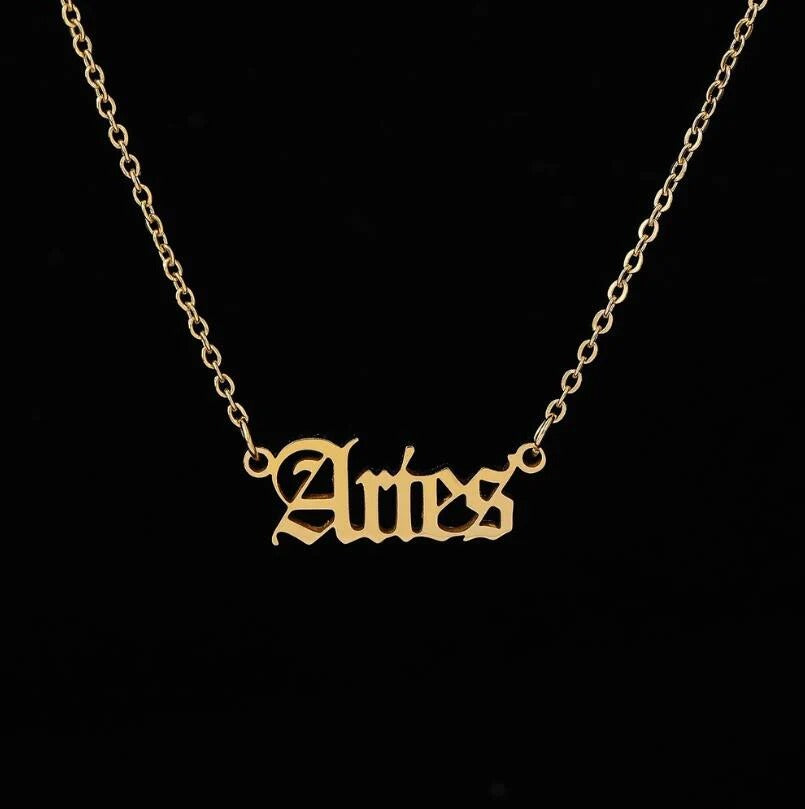 Zodiac Necklace - Alia